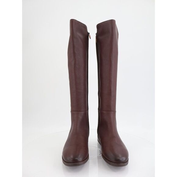 Gentle Souls Emma Women Knee High Brown Riding Boots Size 6.5 M Stretchy Zip up - Picture 4 of 12
